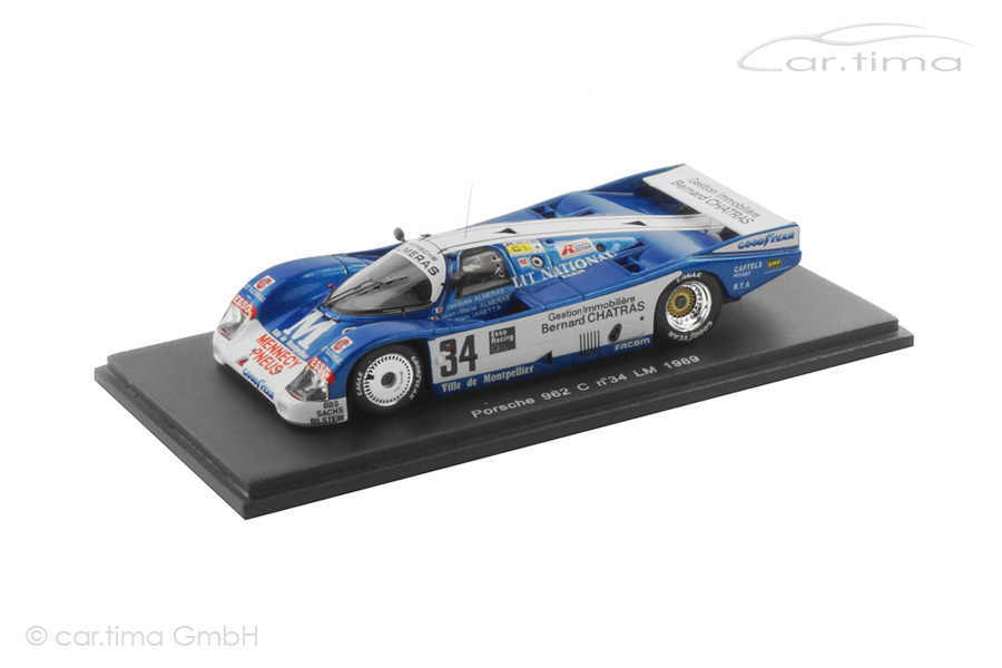 Porsche 962C 24h Le Mans 1989 Almeras/Almeras/Lanett Spark 1:43 S1963