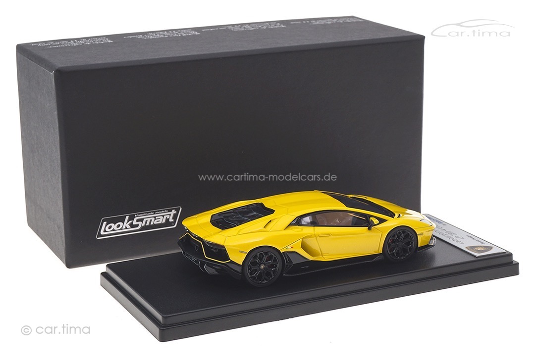 Lamborghini Aventador Ultimae Giallo belenus Looksmart 1:43 LS525D Lamborghini Aventador Ultimae Giallo belenus Looksmart 1:43 LS525D