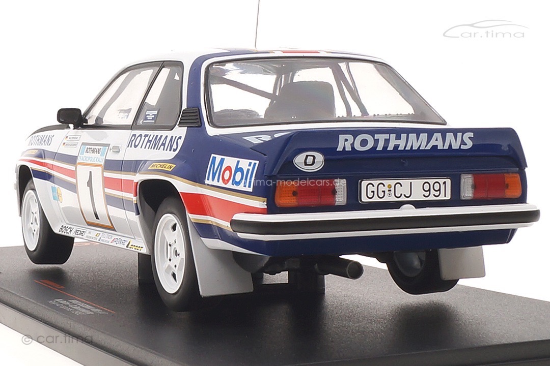 Opel Ascona 400 Rallye Acropolis 1982 Röhrl/Geistdörfer IXO 1:18 18RMC097A.20 Opel Ascona 400 Rallye Acropolis 1982 Röhrl/Geistdörfer IXO 1:18 18RMC097A.20