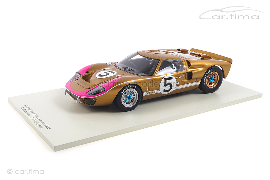Ford GT40 MKII 24h Le Mans 1966 Bucknun/Hutcherson Spark 1:18 18S516 Ford GT40 MKII 24h Le Mans 1966 Bucknun/Hutcherson Spark 1:18 18S516