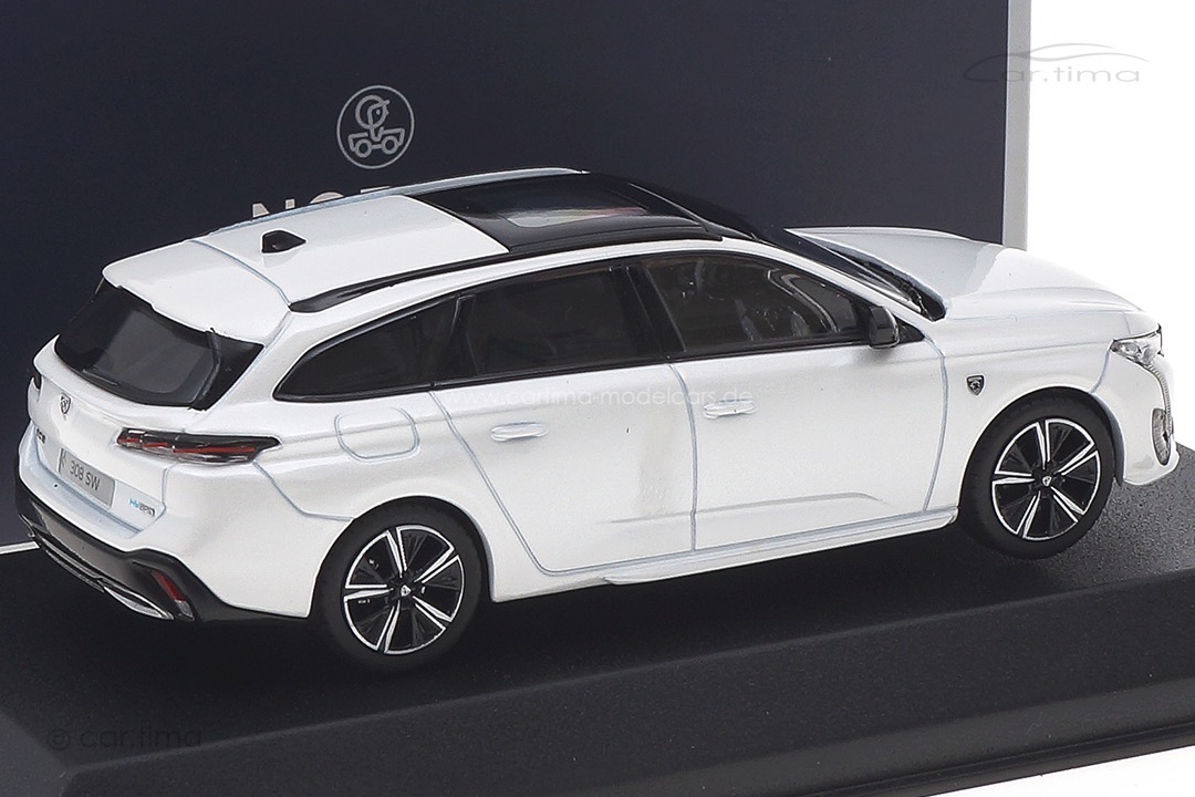 Peugeot 308 SW GT 2021 Pearl White Norev 1:43 473937