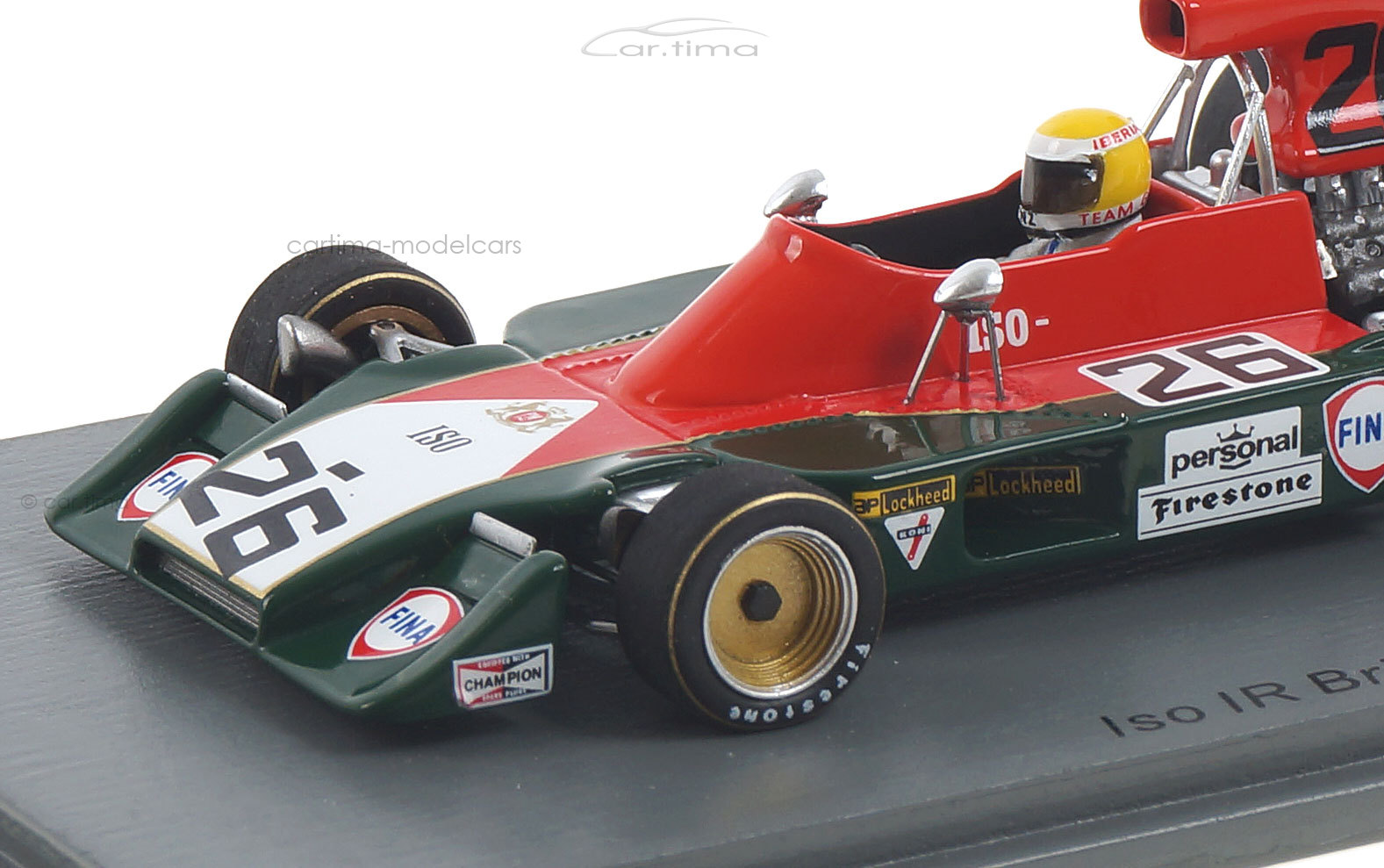 Iso IR GP Great Britain 1973 Graham McRae Spark 1:43 S7572 Iso IR GP Great Britain 1973 Graham McRae Spark 1:43 S7572