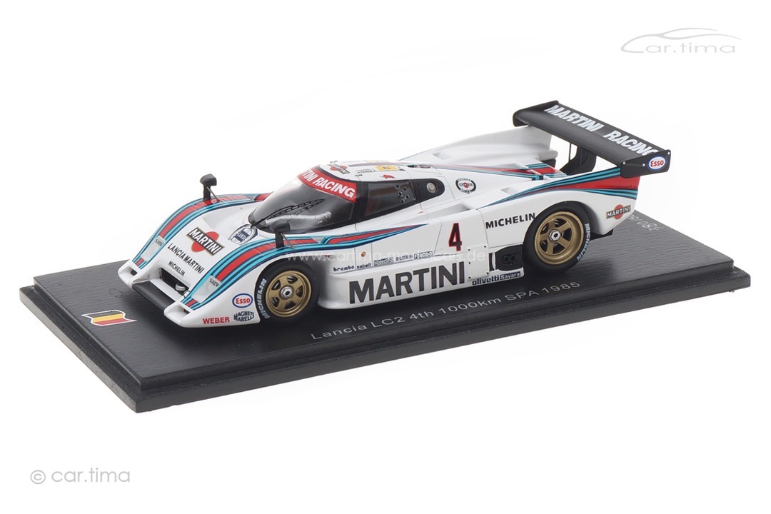 Lancia LC2 1000km Spa 1985 Patrese/Nannini/Baldi Spark 1:43 SB228 Lancia LC2 1000km Spa 1985 Patrese/Nannini/Baldi Spark 1:43 SB228