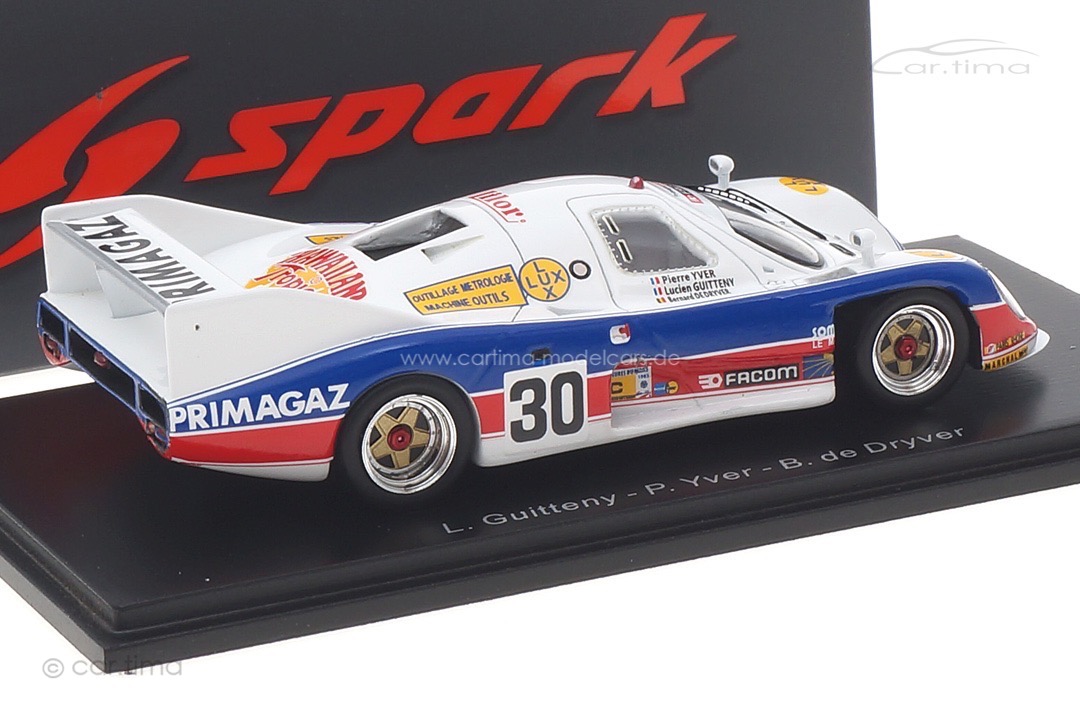 Rondeau M382 24h Le Mans 1983 Guitteny/Yver/de Dryver Spark 1:43 S2286 Rondeau M382 24h Le Mans 1983 Guitteny/Yver/de Dryver Spark 1:43 S2286