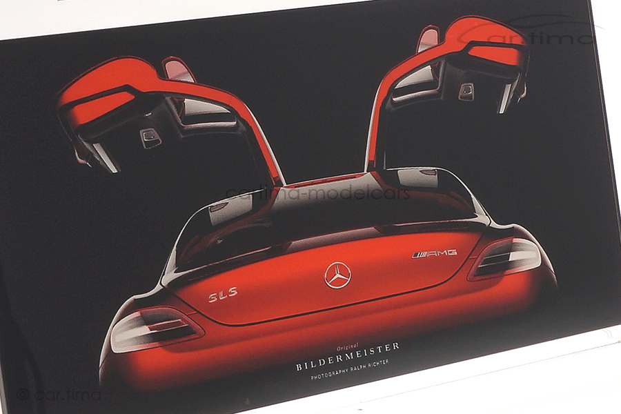 Bildermeister MINIpic Mercedes-Benz SLS AMG 2010 Acrylglas-Aufsteller 10 cm x 20 cm RR21003225