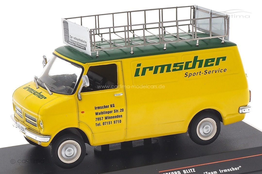 Bedford Blitz Rallye Assistance Team Irmscher IXO 1:43 RAC419X.22 Bedford Blitz Rallye Assistance Team Irmscher IXO 1:43 RAC419X.22
