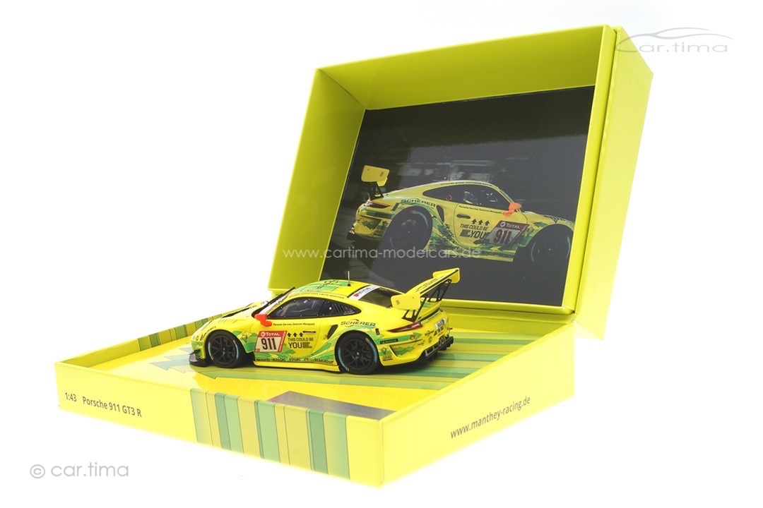 Porsche 911 (991 II) GT3 R 24h Nürburgring 2019 Estre/Vanthoor/Bamber/Christensen 1:43 Minichamps