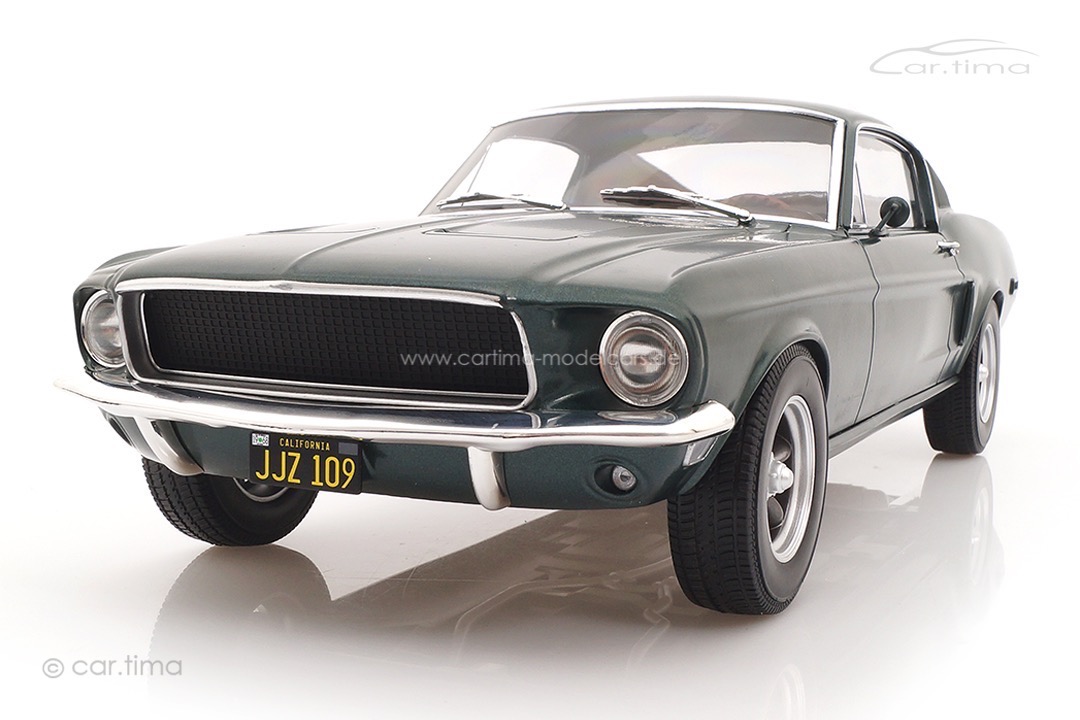 Ford Mustang Fastback Satingrünmet. Norev 1:12 122702