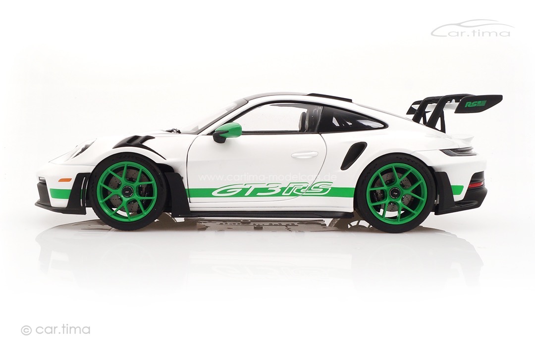 Porsche 911 (992) GT3 RS Tribute to Carrera RS Weiß/Pythongrün Norev 1:18 187372