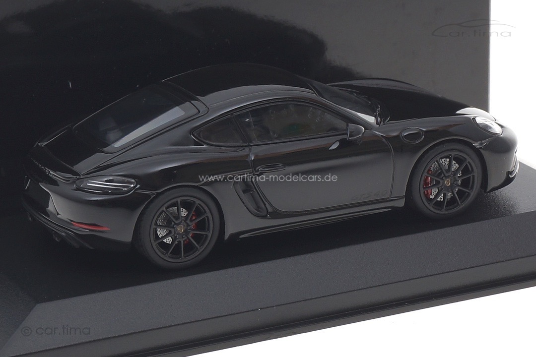 Porsche 718 Cayman GTS (982) schwarz Minichamps 1:43 410069000