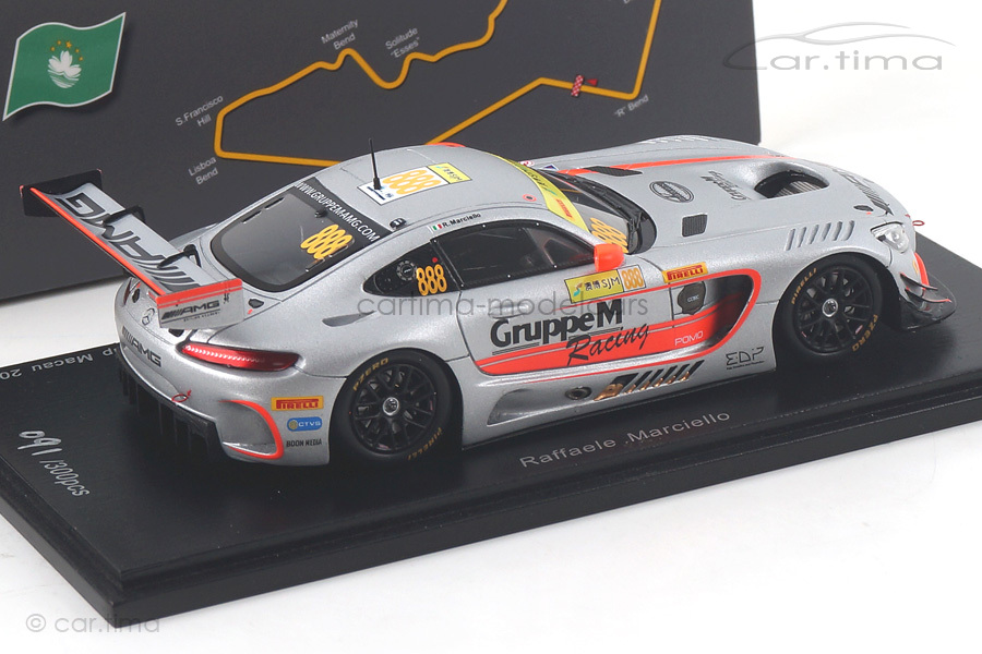 Mercedes-AMG GT3 Macau 2017 Raffaele Marciello Spark 1:43 SA146 Mercedes-AMG GT3 Macau 2017 Raffaele Marciello Spark 1:43 SA146