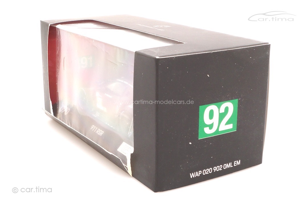 Porsche 911 RSR 24h Le Mans 2020 Christensen/Estre/Vanthoor Spark 1:43 WAP0209020MLEM