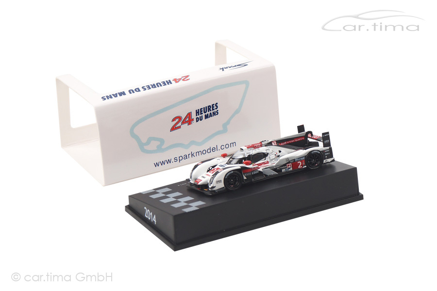 Audi R18 e-tron quattro Winner 24h Le Mans 2014 Fässler/Lotterer/Treluyer Spark 1:87 87LM14