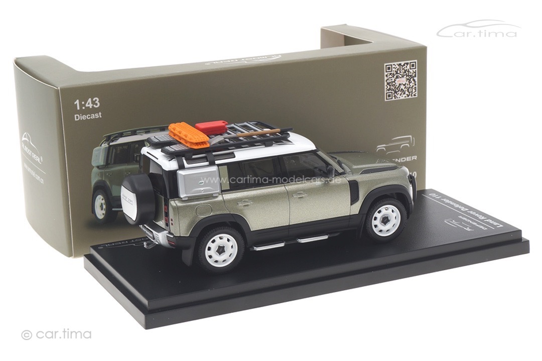 Land Rover Defender 110 2020 Pangea Green Almost Real 1:43 410804