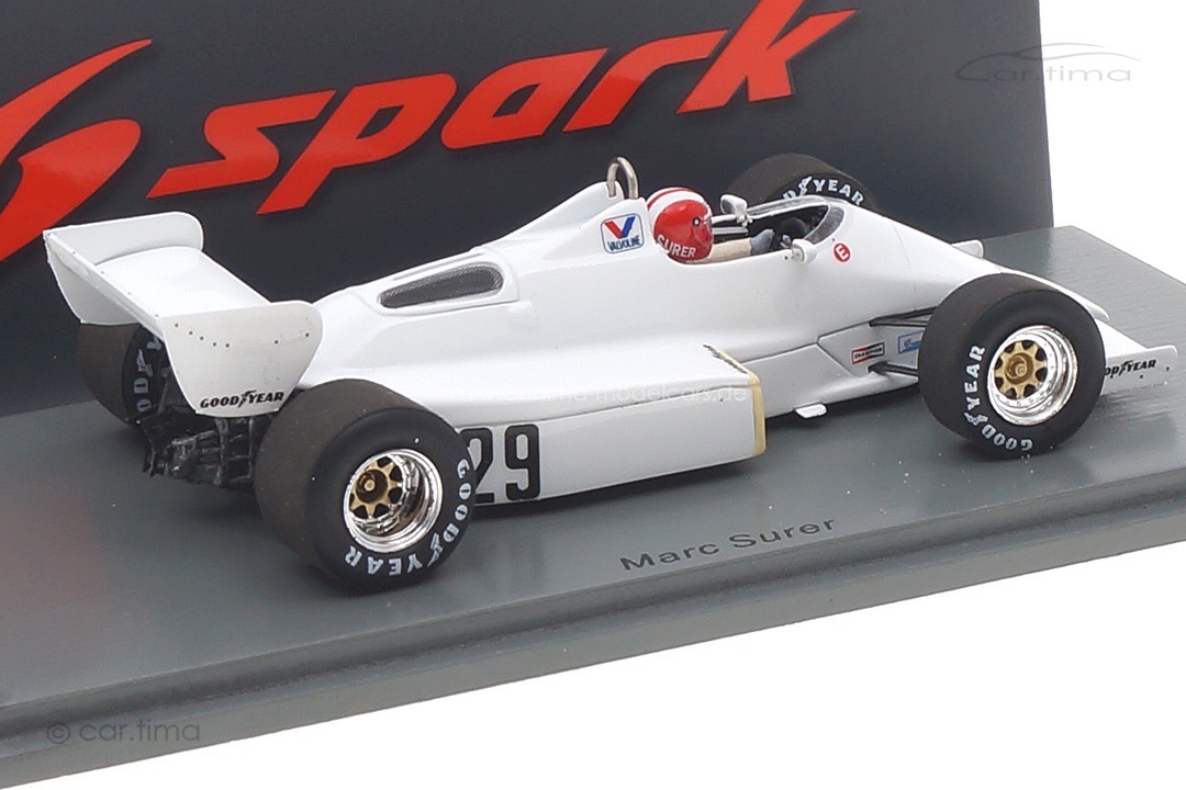 Arrows A6 GP Brasilien 1983 Marc Surer Spark 1:43 S5778
