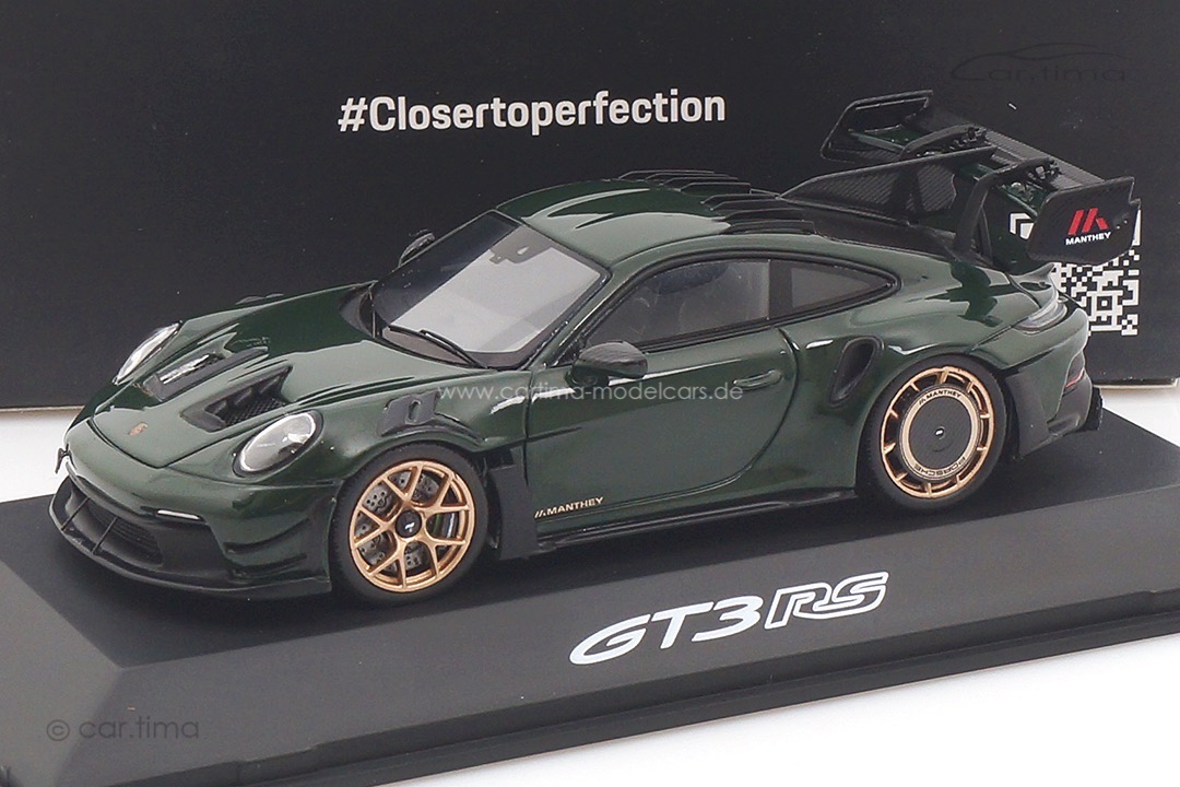 Porsche 911 (992) GT3 RS Manthey Kit Brewstergreen Spark 1:43 WAP0203000TGT3