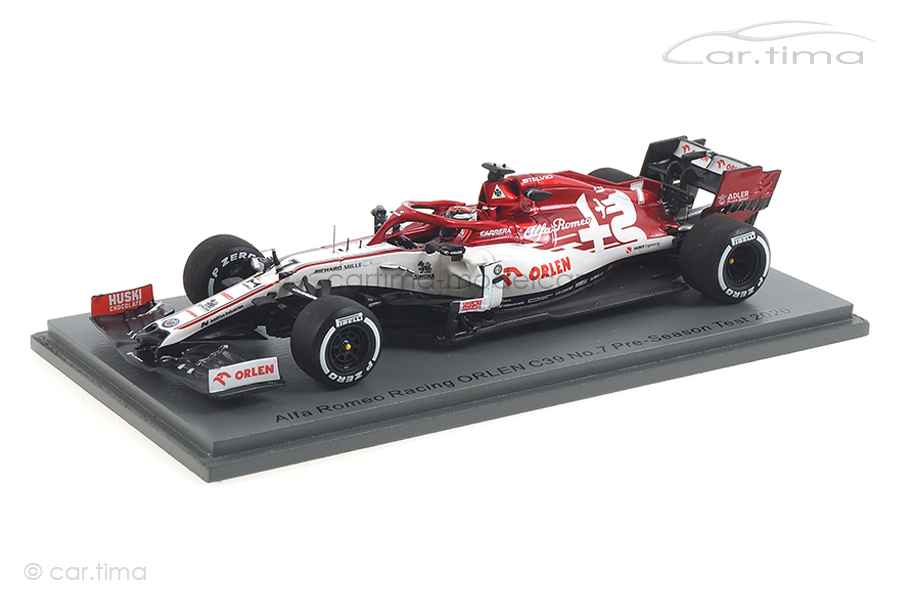 Alfa Romeo Sauber F1 C39 Barcelona Test 2020 Kimi Räikkönen Spark 1:43 S6452 Alfa Romeo Sauber F1 C39 Barcelona Test 2020 Kimi Räikkönen Spark 1:43 S6452