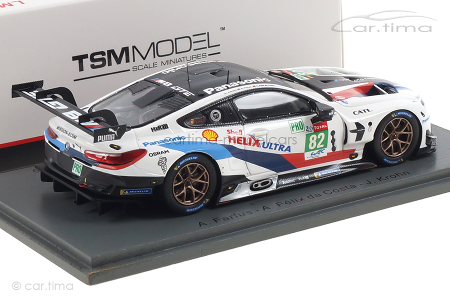 BMW M8 GTE 24h Le Mans 2019 Farfus/Félix da Costa/Krohn TSM 1:43 TSM430474 BMW M8 GTE 24h Le Mans 2019 Farfus/Félix da Costa/Krohn TSM 1:43 TSM430474