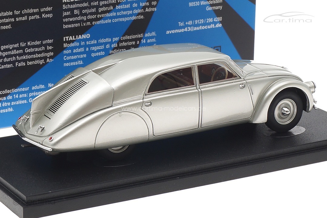 Tatra T77A silber Avenue43 1:43 60119 Tatra T77A silber Avenue43 1:43 60119