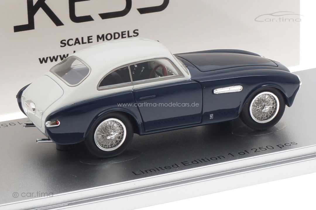 Ferrari 225 S Vignale Berlinetta sn0178ED 1952 blau/weiß Kess 1:43 KE43056251 Ferrari 225 S Vignale Berlinetta sn0178ED 1952 blau/weiß Kess 1:43 KE43056251