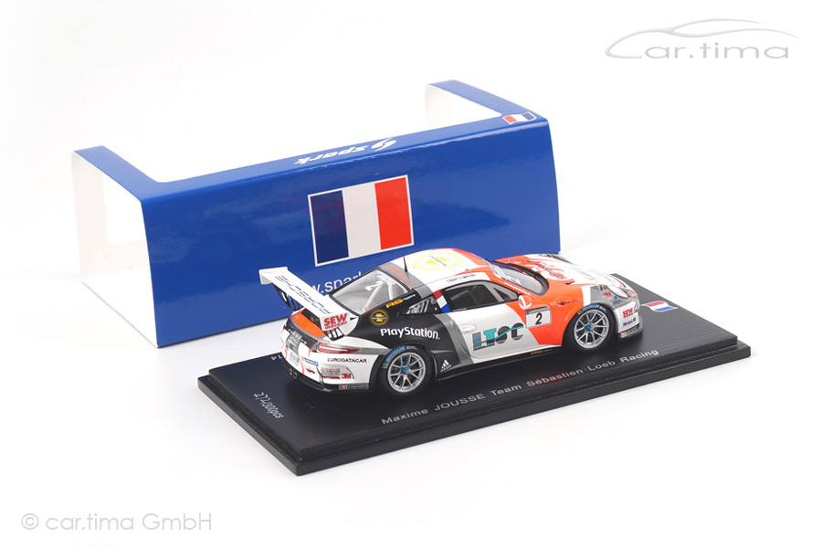 Porsche 911 (991) GT3 Cup Winner PCCF Paul Ricard 2014 Maxime Jousse Spark 1:43 SF082