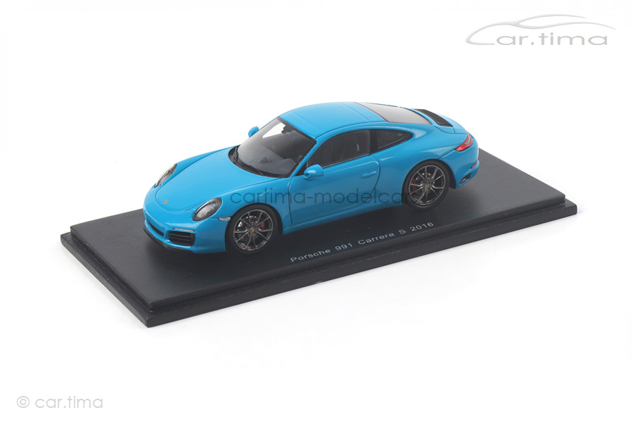 Porsche 911 (991 II) Carrera S Miamiblau Spark 1:43 S4937 Porsche 911 (991 II) Carrera S Miamiblau Spark 1:43 S4937