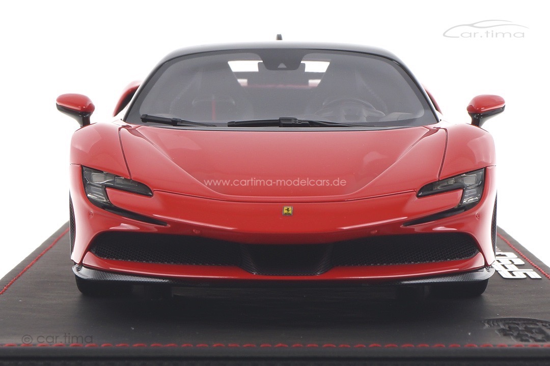 Ferrari SF90 Stradale Rosso Corsa 322 BBR 1:18 P18180A2 Ferrari SF90 Stradale Rosso Corsa 322 BBR 1:18 P18180A2