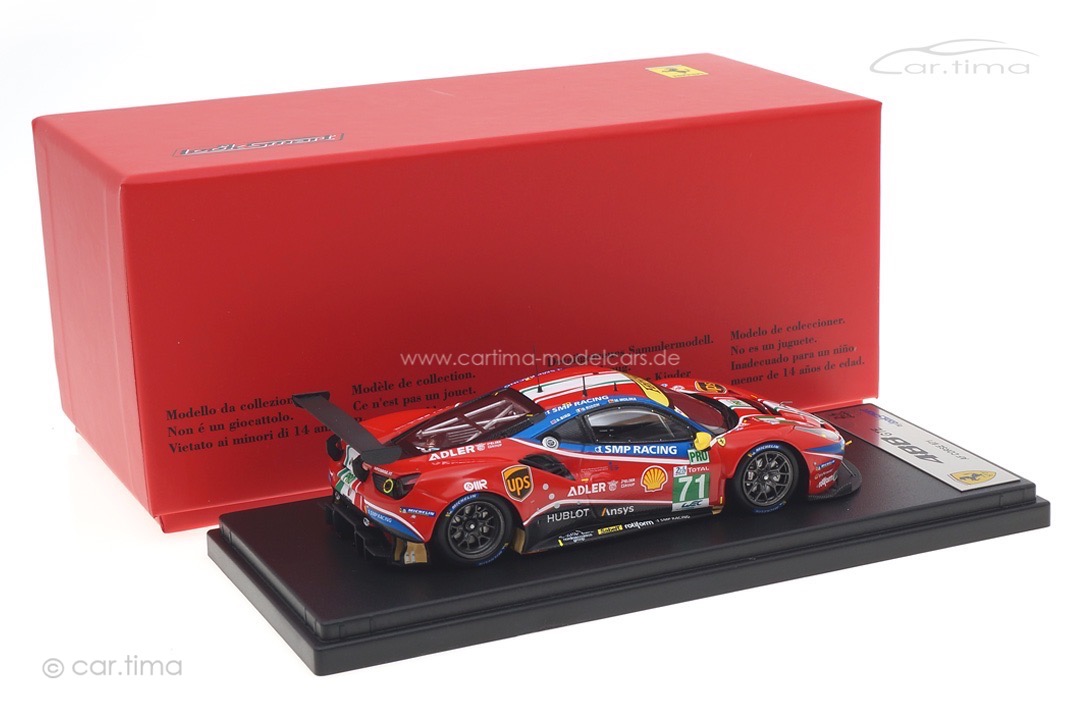 Ferrari 488 GTE Evo 24h Le Mans 2020 Bird/Molina/Rigon Looksmart 1:43 LSLM108 Ferrari 488 GTE Evo 24h Le Mans 2020 Bird/Molina/Rigon Looksmart 1:43 LSLM108