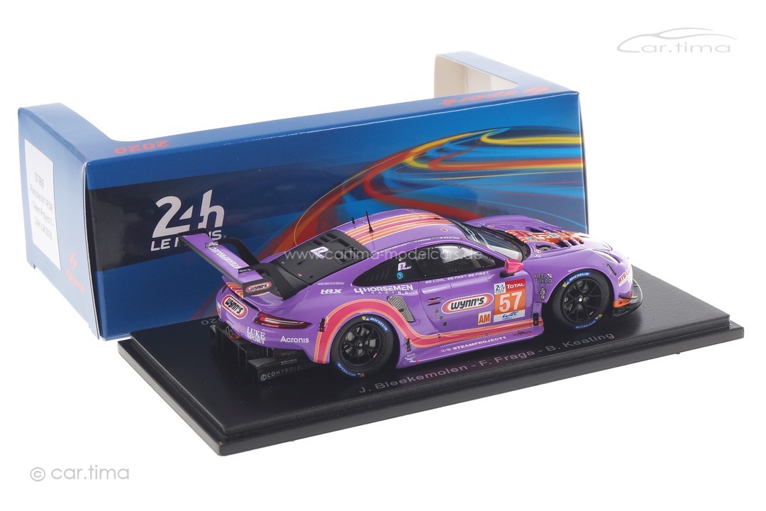 Porsche 911 RSR 24h Le Mans 2020 Bleekemolen/Fraga/Keating Spark 1:43 S7988 Porsche 911 RSR 24h Le Mans 2020 Bleekemolen/Fraga/Keating Spark 1:43 S7988