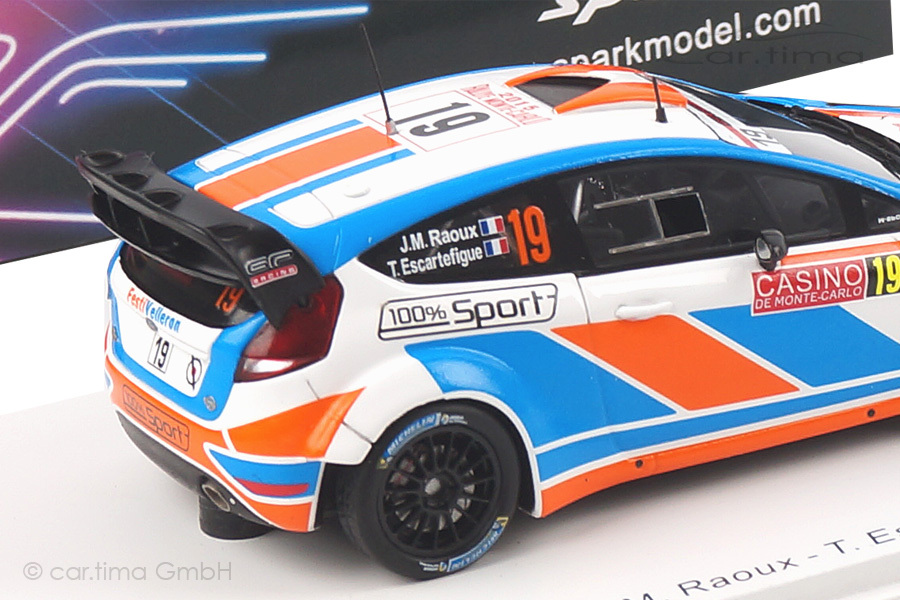 Ford Fiesta WRC Rally Monte Carlo 2015 Raoux/Escartefigue Spark 1:43 S4514 Ford Fiesta WRC Rally Monte Carlo 2015 Raoux/Escartefigue Spark 1:43 S4514