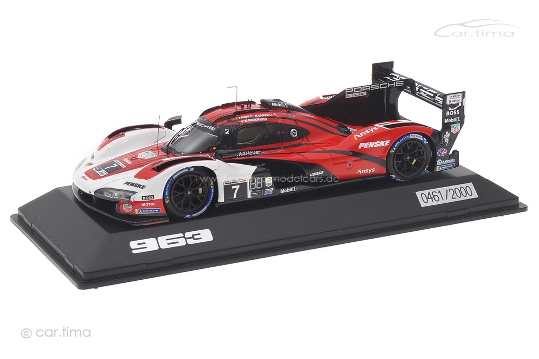 Porsche 963 24h Daytona 2023 Campbell/Christensen/Nasr Spark 1:43 WAP0205020RDAY Porsche 963 24h Daytona 2023 Campbell/Christensen/Nasr Spark 1:43 WAP0205020RDAY
