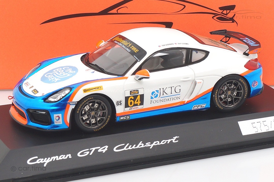 Porsche Cayman GT4 Clubsport Spark 1:43 WAX02020040