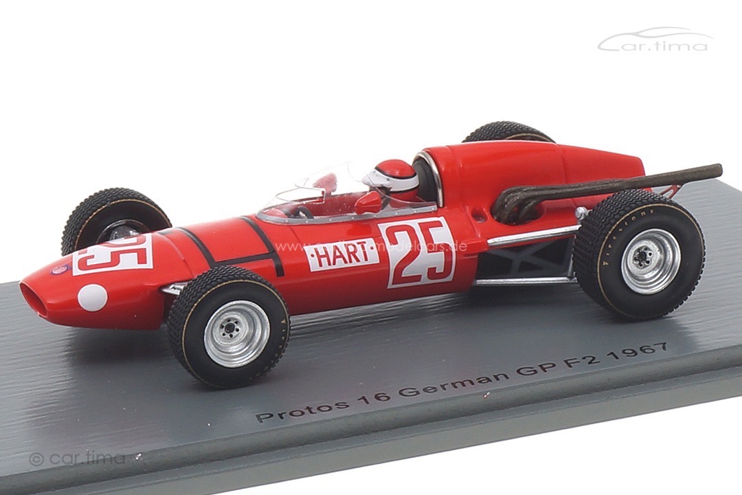 Protos 16 GP F2 Deutschland 1967 Brian Hart Spark 1:43 S7565 Protos 16 GP F2 Deutschland 1967 Brian Hart Spark 1:43 S7565
