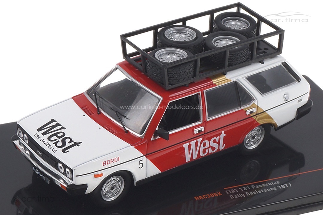 Fiat 131 Panorama "West" 1979 Assistance IXO 1:43 RAC306X Fiat 131 Panorama "West" 1979 Assistance IXO 1:43 RAC306X