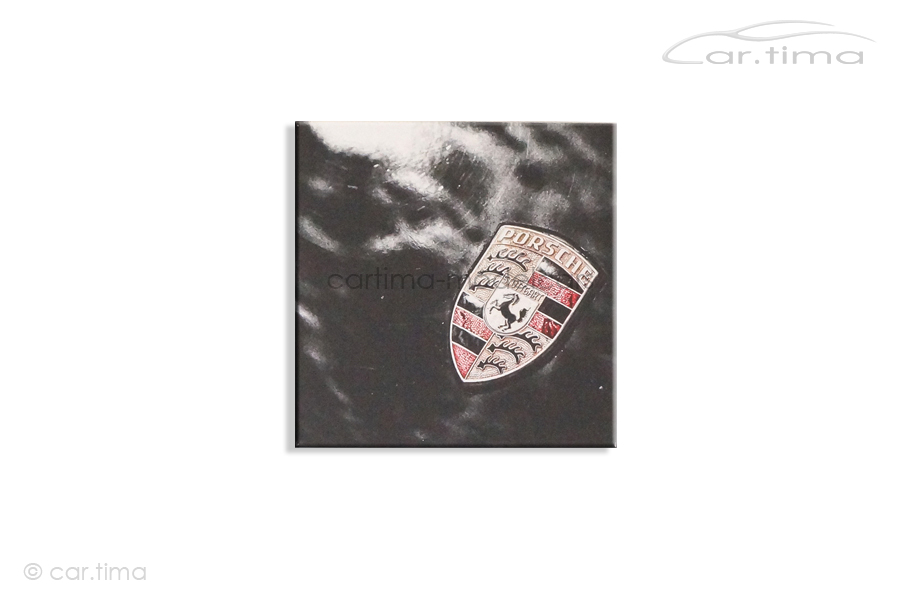 Kunstdruck auf Leinwand/Keilrahmen Porsche Emblem 45x45 cm