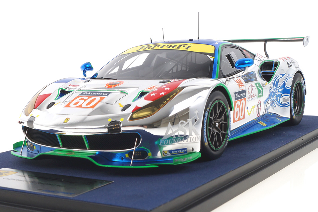Ferrari 488 GT3 24h Le Mans 2017 Katoh/Parente/Wee LookSmart 1:18 LS18LM012 Ferrari 488 GT3 24h Le Mans 2017 Katoh/Parente/Wee LookSmart 1:18 LS18LM012