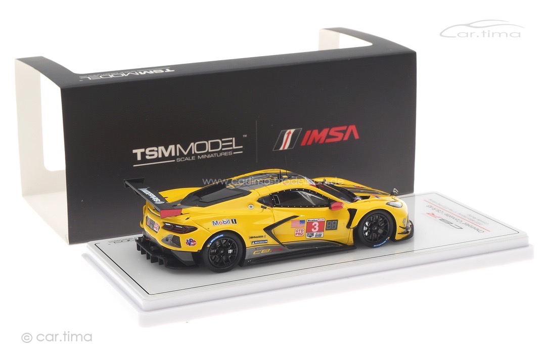 Chevrolet Corvette C8.R Winner GTD-Pro 12h Sebring 2022 Catsburg/García/Taylor TSM 1:43 TSM430641 Chevrolet Corvette C8.R Winner GTD-Pro 12h Sebring 2022 Catsburg/García/Taylor TSM 1:43 TSM430641