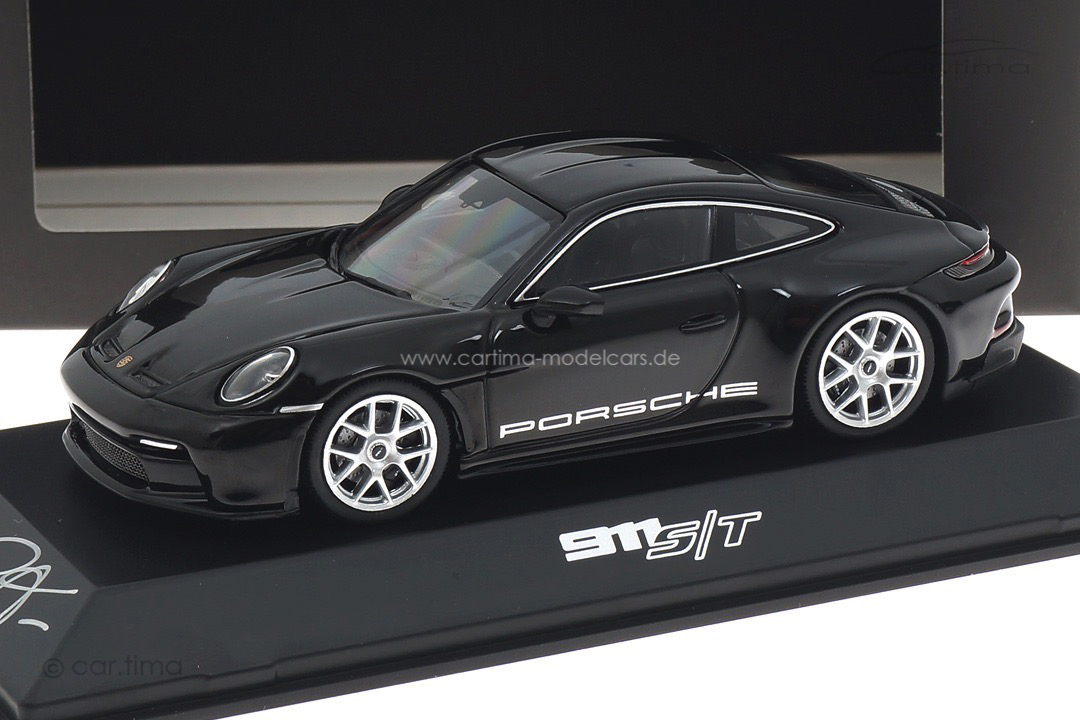 Porsche 911 (992) S/T Schwarz Originalsignatur Andreas Preuninger 1:43 WAP0203110R0ST-SIG Porsche 911 (992) S/T Schwarz Originalsignatur Andreas Preuninger 1:43 WAP0203110R0ST-SIG