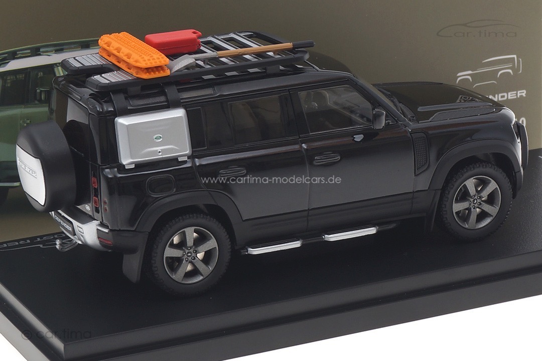 Land Rover Defender 110 2020 Santorini Black Almost Real 1:43 410808