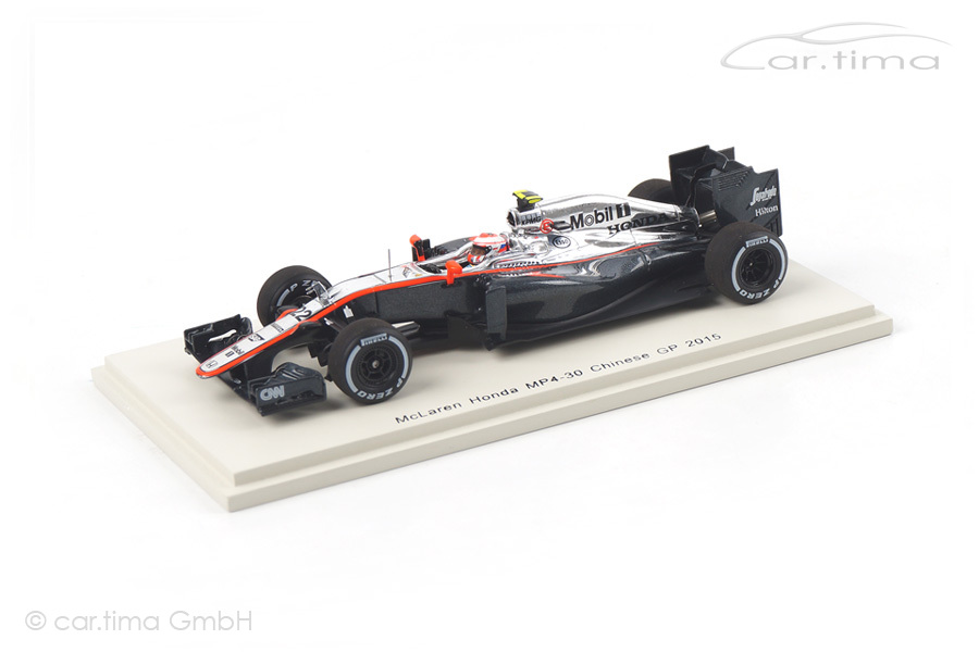 McLaren Honda MP4-30 GP China 2015 Jenson Button Spark 1:43 S4614