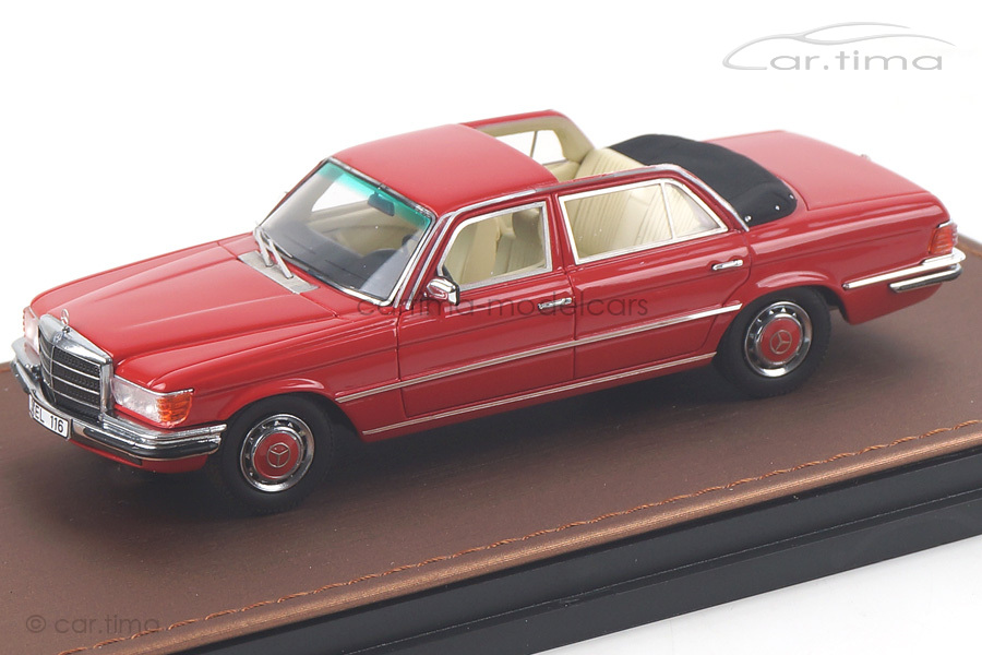 Mercedes-Benz 208 SEL W116 Landaulet rot GLM 1:43 GLM207701 Mercedes-Benz 208 SEL W116 Landaulet rot GLM 1:43 GLM207701