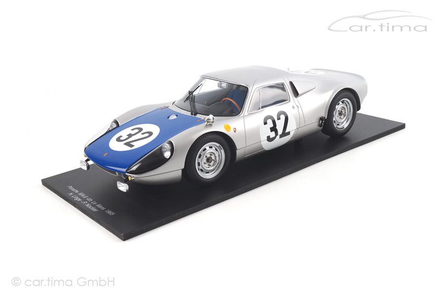Porsche 904 GTS 24h Le Mans 1965 Linge/Nocker Spark 1:12 12S003 Porsche 904 GTS 24h Le Mans 1965 Linge/Nocker Spark 1:12 12S003