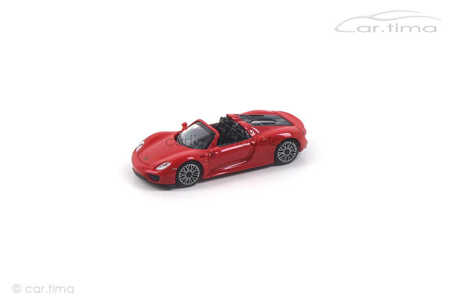 Porsche 918 Spyder Indischrot Minichamps 1:87 870062132