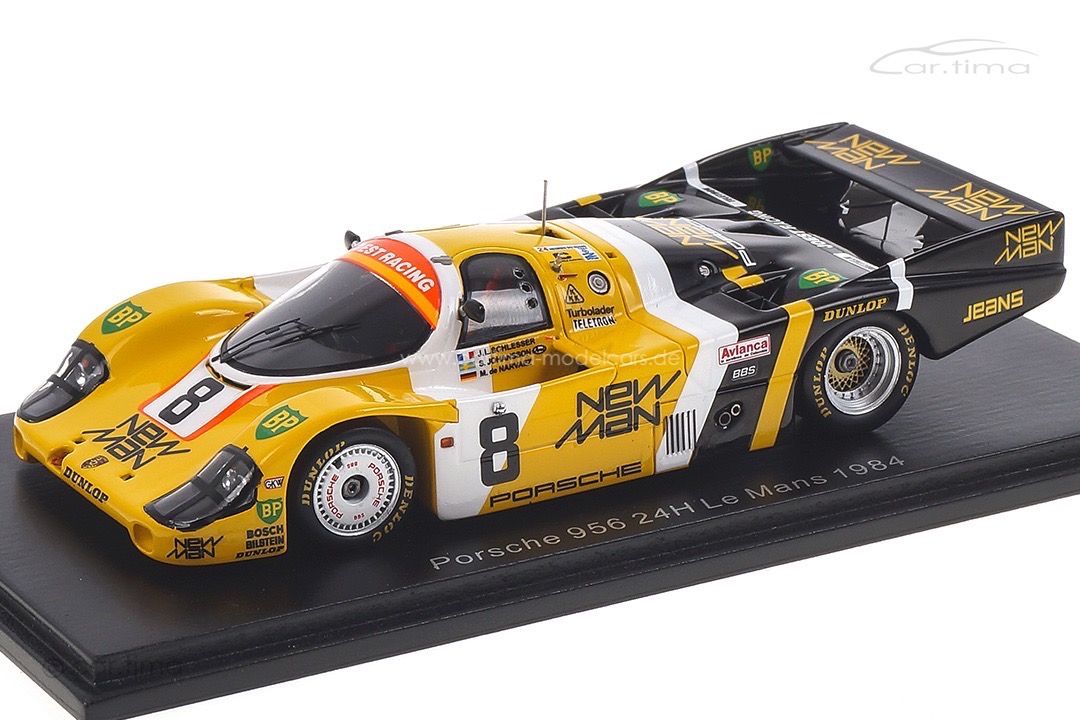 Porsche 956 L 24h Le Mans 1984 de Narváez/Johansson/Schlesser Spark 1:43 S9857 Porsche 956 L 24h Le Mans 1984 de Narváez/Johansson/Schlesser Spark 1:43 S9857
