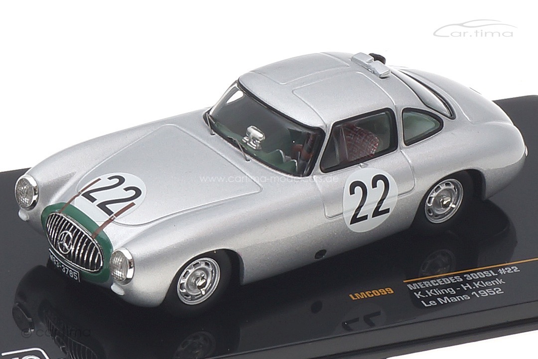 Mercedes 300 SL 24h Le Mans 1952 Kling/Klenk IXO 1:43 LMC099