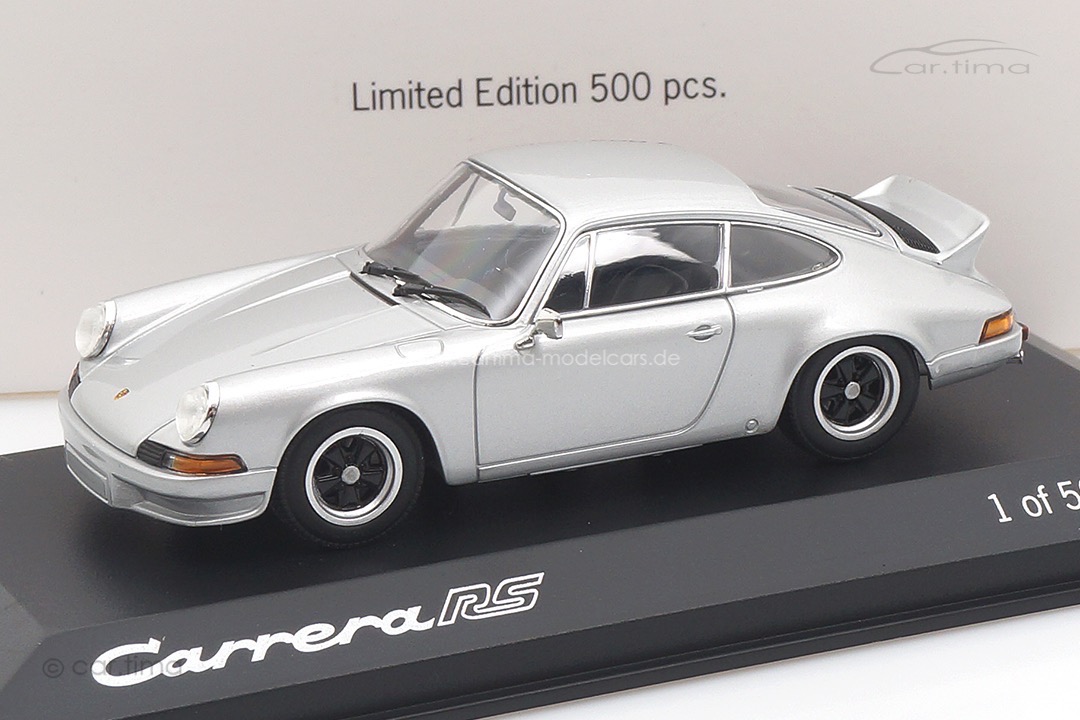 Porsche 911 Carrera RS 2,7 Silber Minichamps 1:43 MAP02004212
