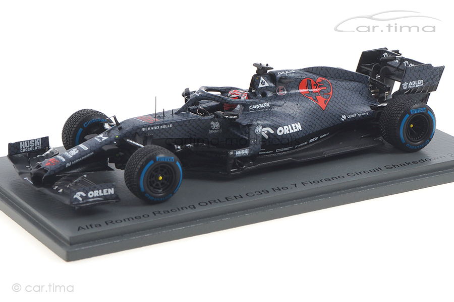 Alfa Romeo Racing Orlen C39 Fiorano Circuit Shakedown 2020 Kimi Räikkönen Spark 1:43 S6455 Alfa Romeo Racing Orlen C39 Fiorano Circuit Shakedown 2020 Kimi Räikkönen Spark 1:43 S6455