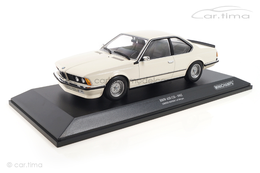 BMW 635 CSI 1982 weiß Minichamps 1:18 155028102 BMW 635 CSI 1982 weiß Minichamps 1:18 155028102