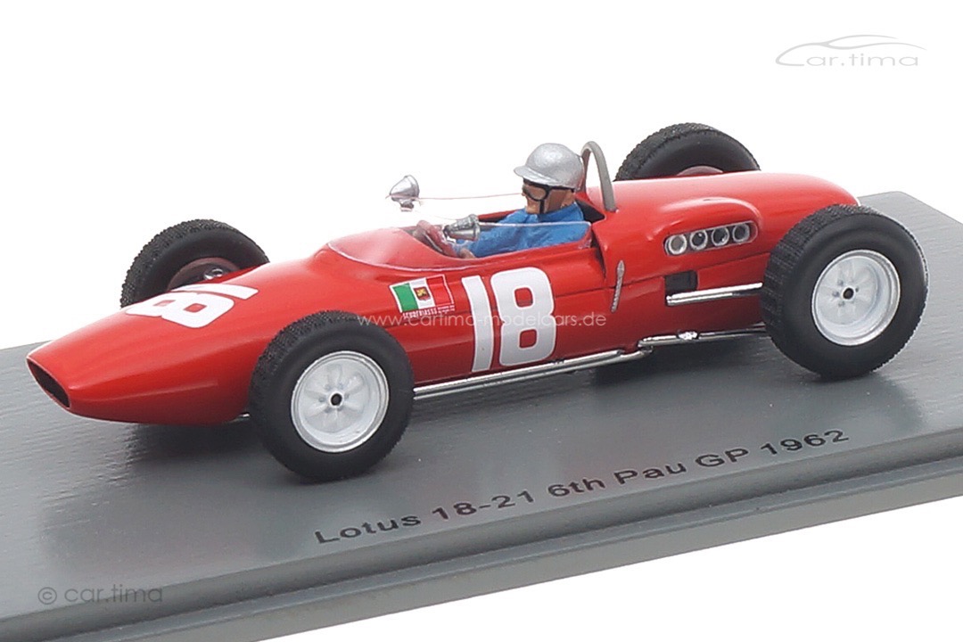 Lotus 18-21 GP Pau 1962 Nino Vaccarella Spark 1:43 S7452