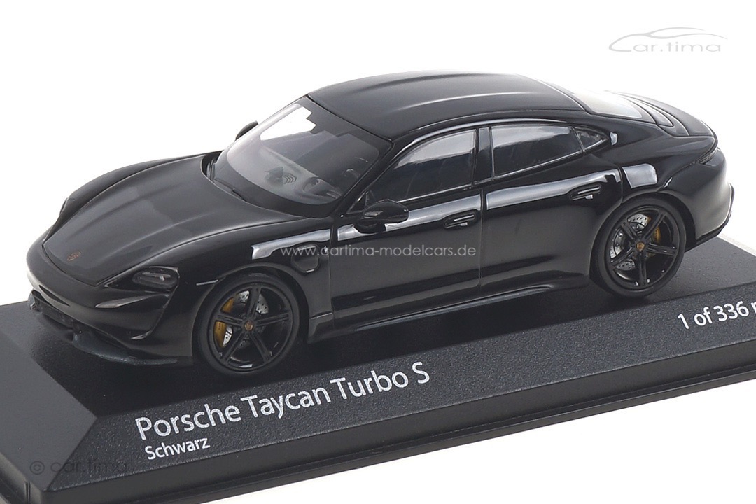 Porsche Taycan Turbo S Schwarz Minichamps 1:43 410068470 Porsche Taycan Turbo S Schwarz Minichamps 1:43 410068470